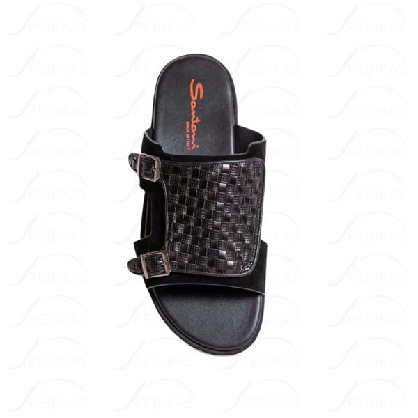Sandales en Daim et Cuir Tressé